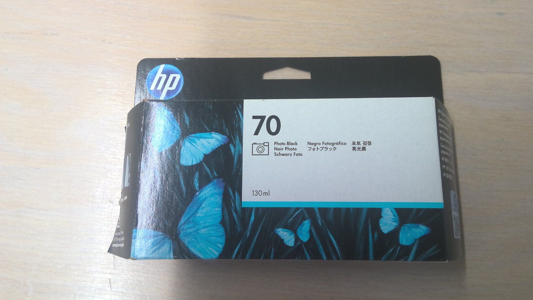 Hewlett Packard Cartucce per stampanti & toner: HP Tinte No. 70 Photo Black 130ml – Nuovo (secondo la descrizione) da Fehraltorf venduto da loremgmbh
