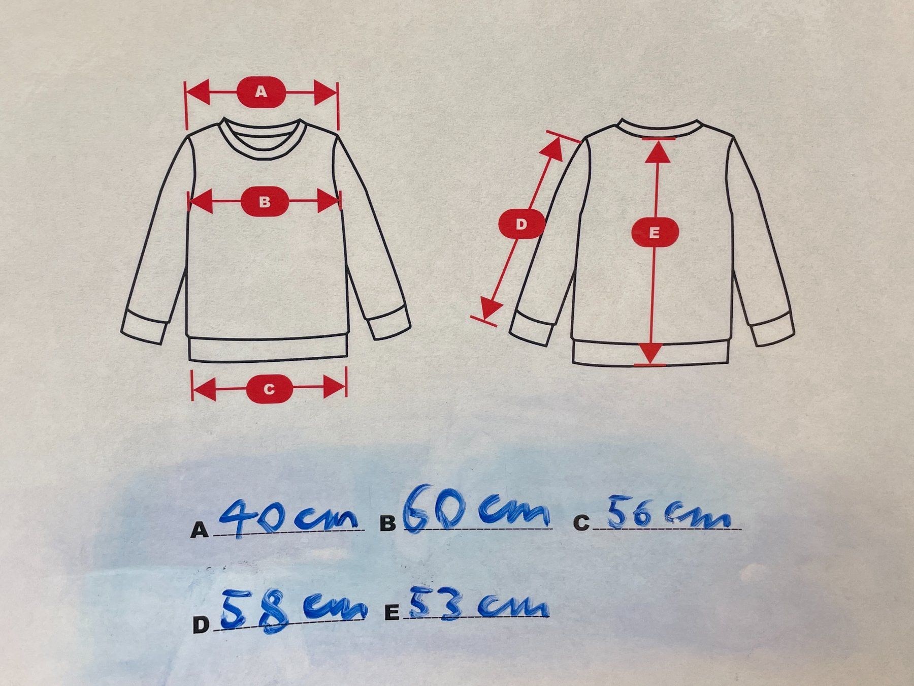 Tchibo Top: Top rayé à manches longues blanc – Usato da Lausanne venduto da PlusValue_Lausanne 2