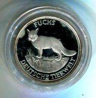 Silbermedaille "Fuchs". 999/1000 PP!