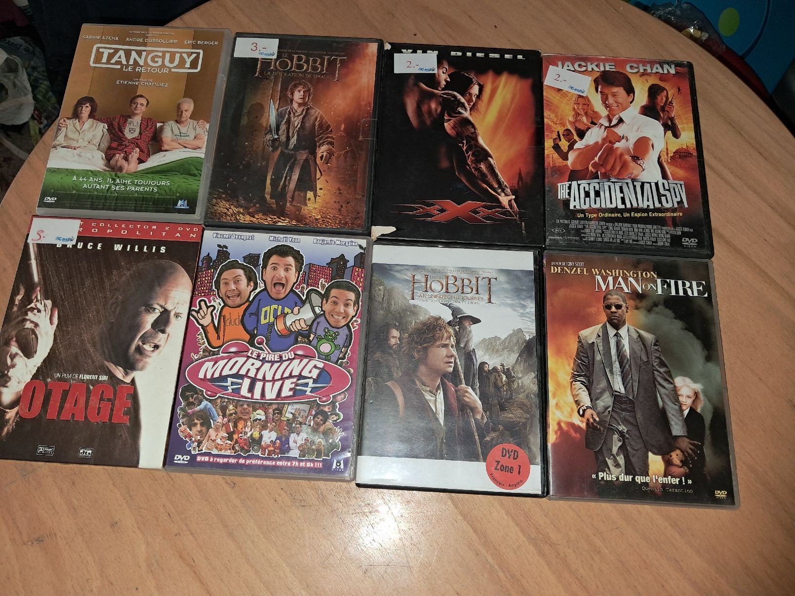 Alle DVDs: Lot de 8 dvd  – Gebraucht aus Le locle von juliensaran