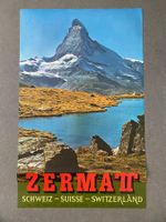 Original Vintage Poster - Zermatt mit Matterhorn