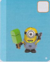 MEGA BLOKS FIGURE MINIONS SERIE 5 GREEN POP SLICE