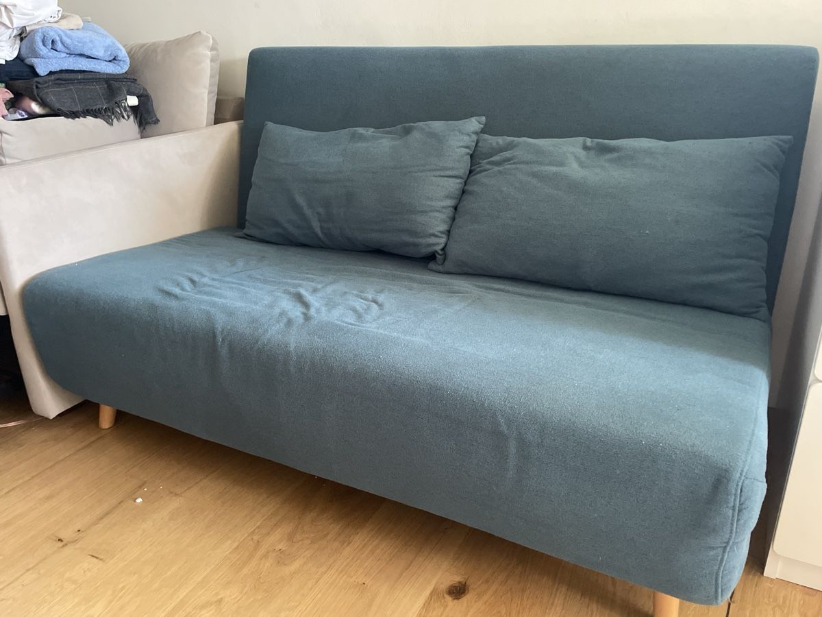 Divani: Schlafsofa blau guter Zustand – Usato da Jens venduto da Psoria