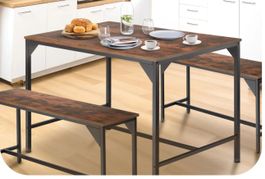 neue Sitzgruppe Bolton in Industrial dark brown