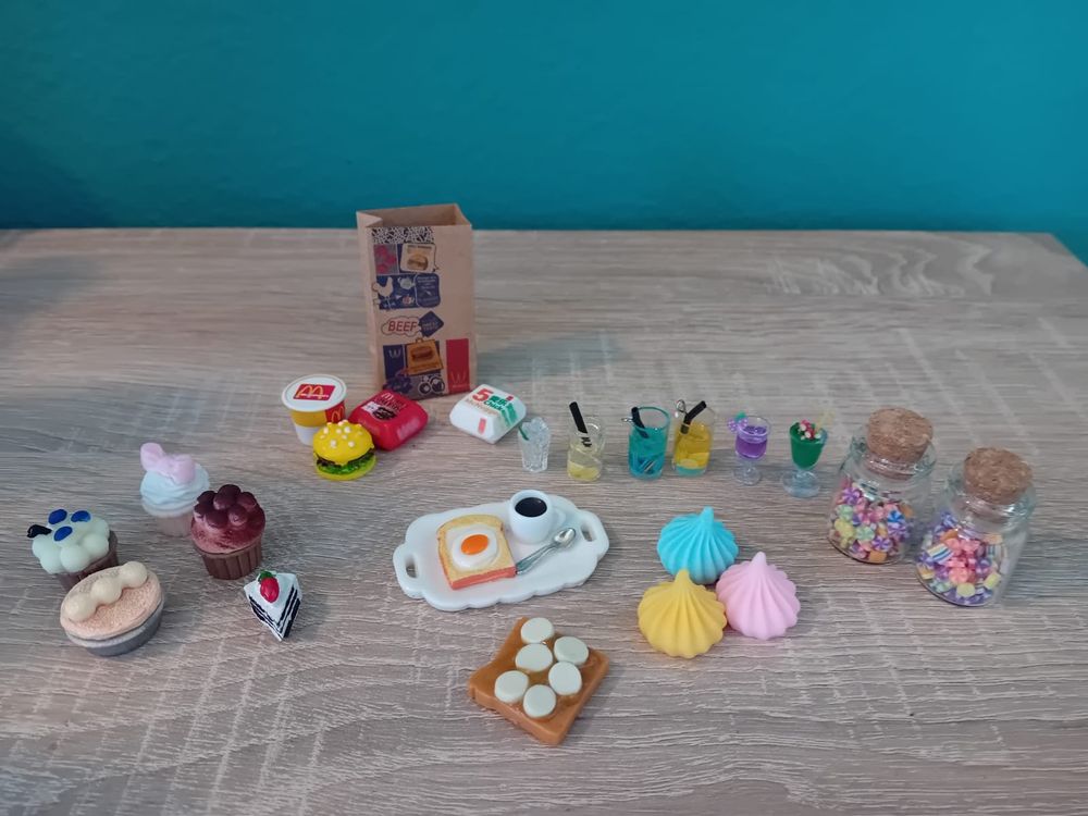 Melody Jane Puppenhaus-Essensset – Miniatur-Küchenzubehör Im Maßstab 1:12, Detailliert