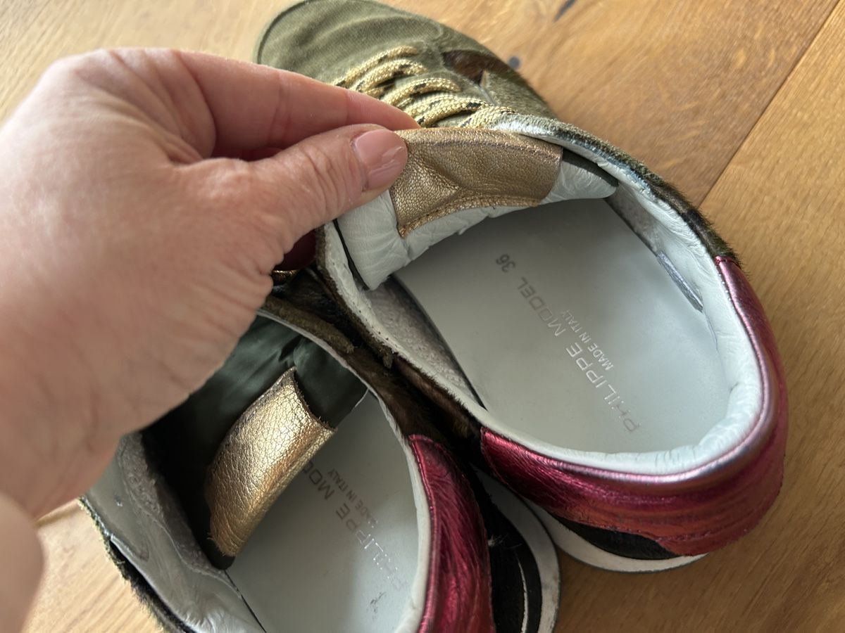 Damenschuhe: Philippe Model Sneaker Gr. 36, Olivgrün – Gebraucht aus Hausen am Albis von Speedfritz123 4