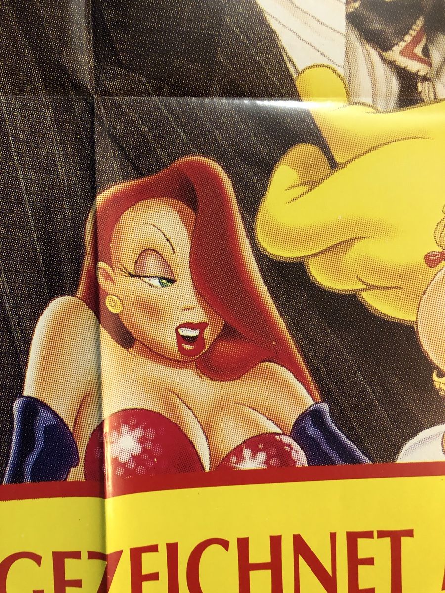 Poster & Bilder: Roger Rabbit Kinoplakat – Neu und originalverpackt aus Lausen von Indexvision 3