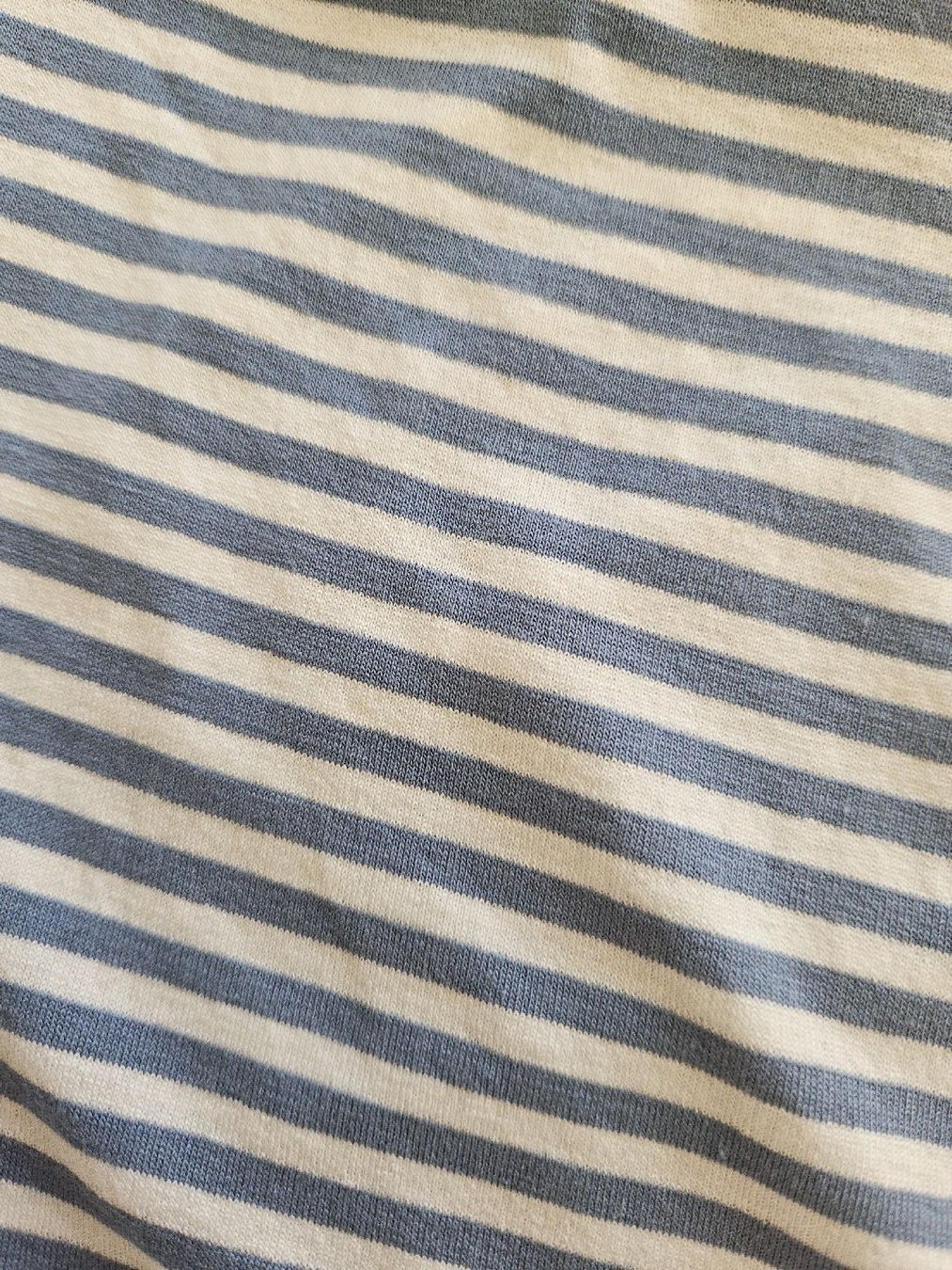 T-shirt: DOREMI Langarmshirt gestreift weiss/blau Grösse S  – Usato da Urdorf venduto da Colina 2