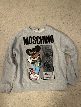 H&M x Moschino Mickey Mouse Pulli, Grösse M, Top Zustand