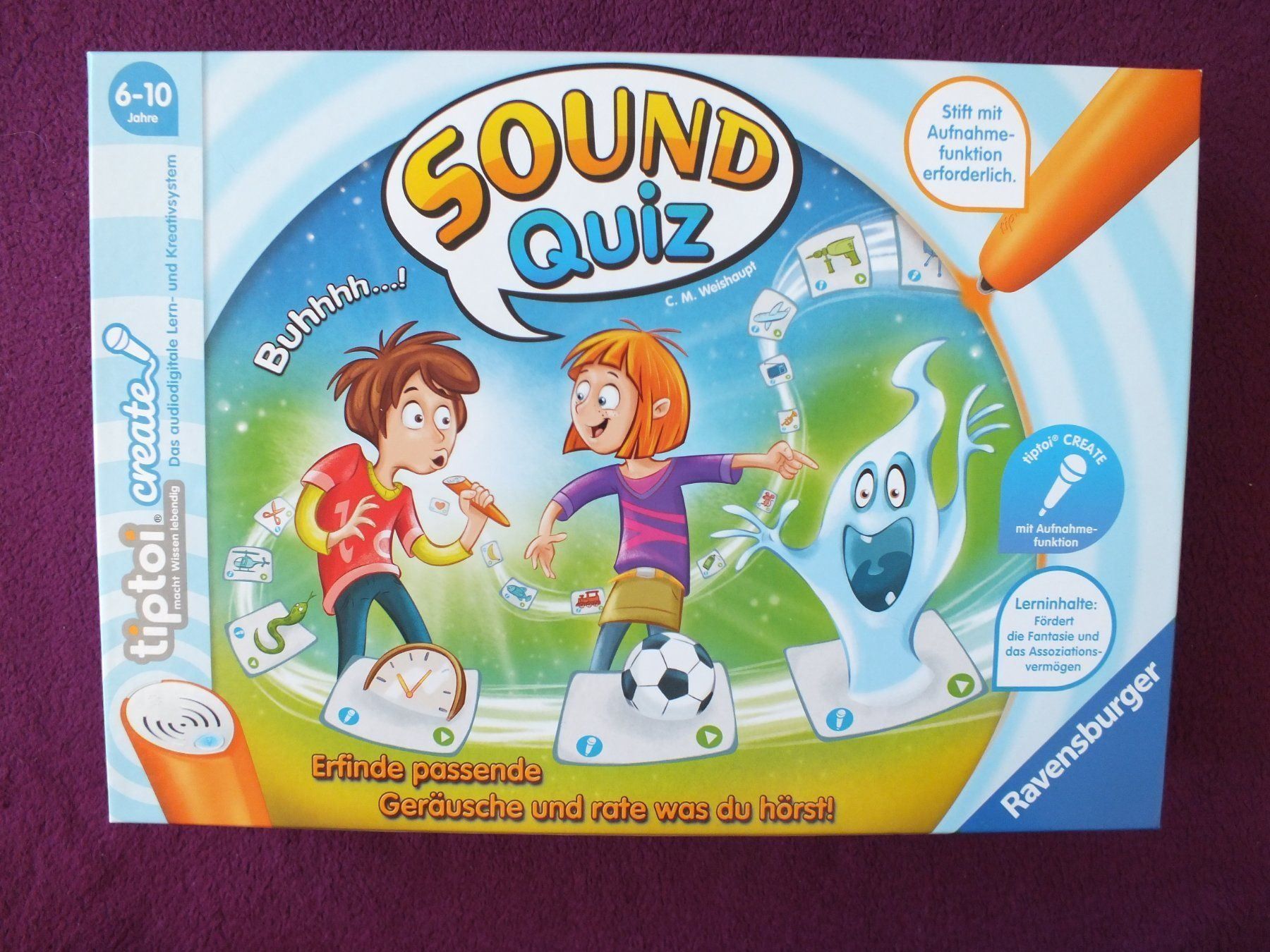 Ravensburger Giochi: tiptoi create Spiel - Sound Quiz – Usato da Müllheim Dorf venduto da Seeeule01
