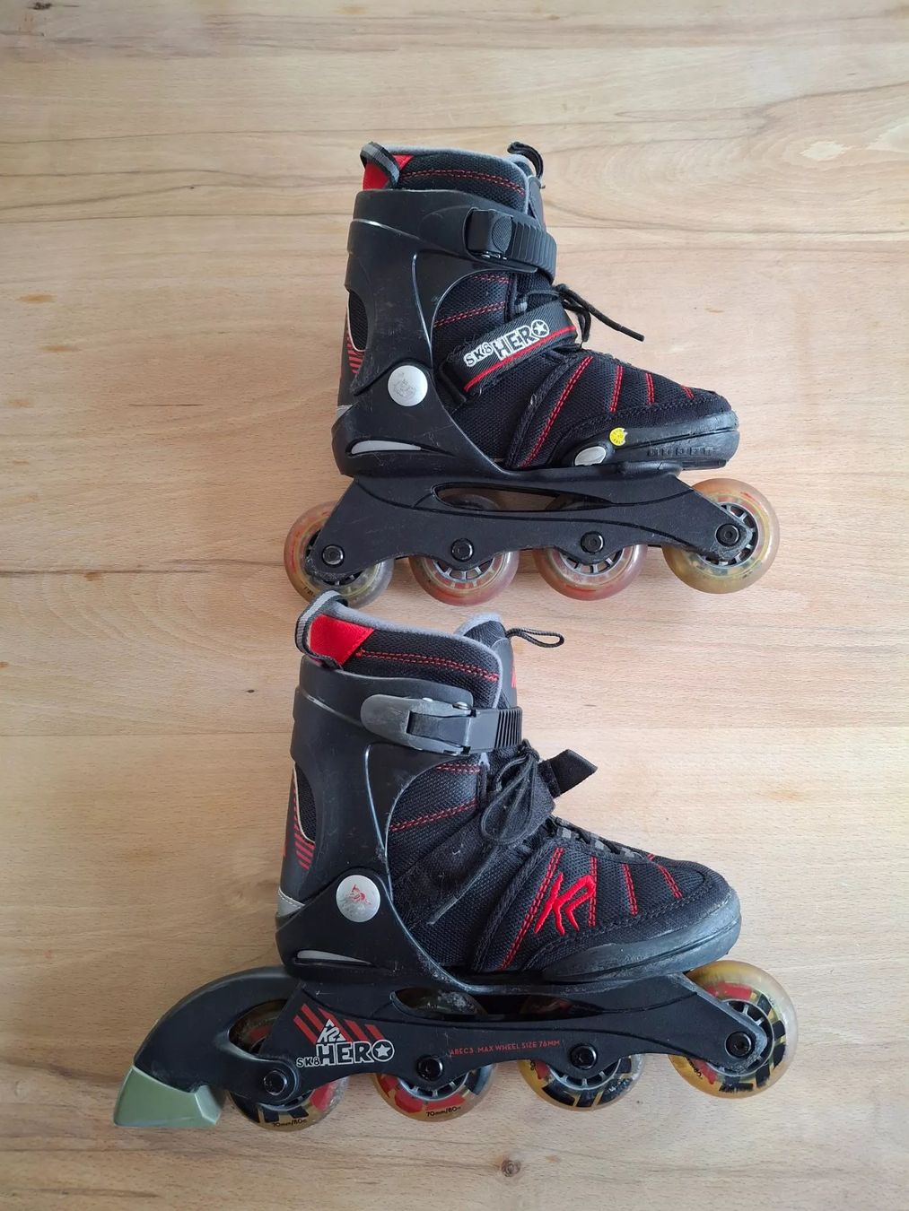K2 Pattini in linea & Pattini a rotelle: Inline Skates v. K2 SK8 Hero JR Pack, Gr. 32-37 – Usato da Bilten venduto da pelanov 3