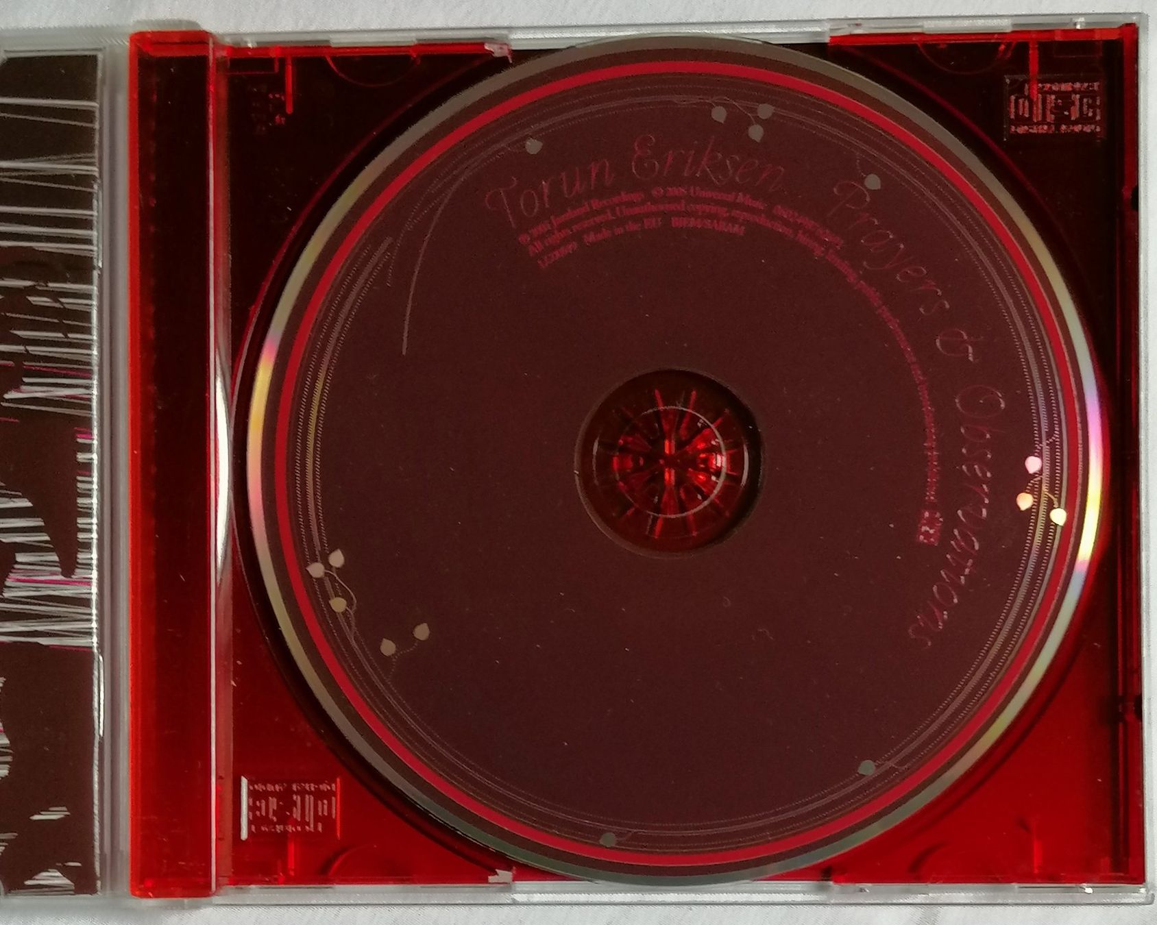 CDs: CD Torun Eriksen -  Prayers & Observations, Jazz 2005 – Gebraucht aus Oberriet SG von Atir47 2
