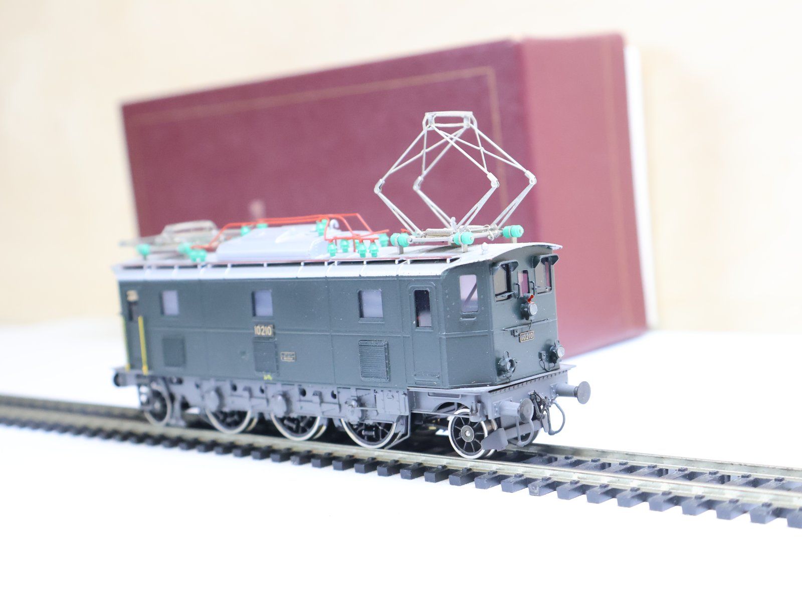 Fulgurex Modellini di ferrovie: Fulgurex SBB E-Lok Ae 3/5 - H0 DC Messing – Usato da Winterthur venduto da Monstera 3