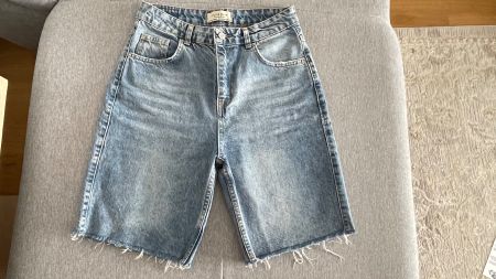 DILVIN BLUE Jeans Shorts Grösse 38 hellblau