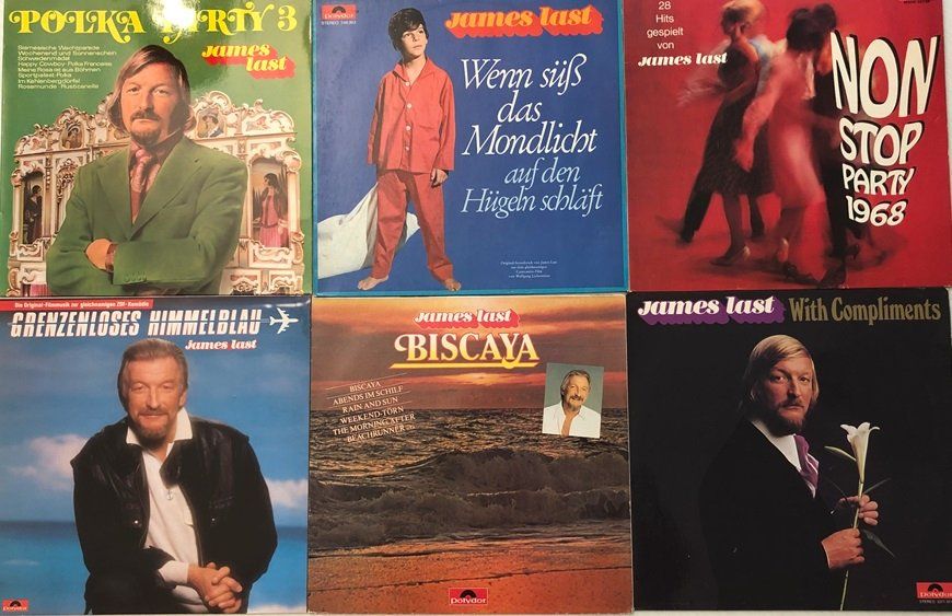 Dischi in vinile: 6x LP James Last – Usato da Grüningen venduto da azulvinyl