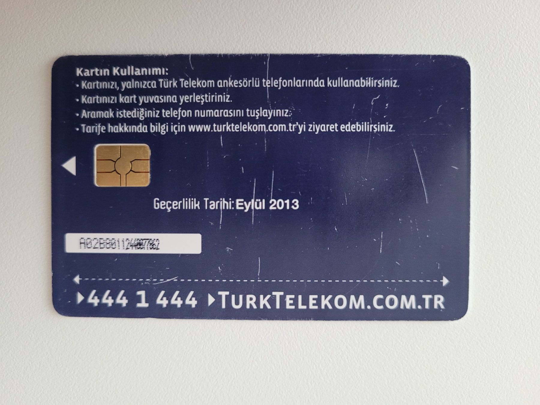 Schede telefoniche: Telefonkarte Türkei – Usato da Inwil venduto da Flower2325 1