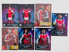 2024 Topps FC Arsenal London (Ödegaard Saka Rice Martinelli)
