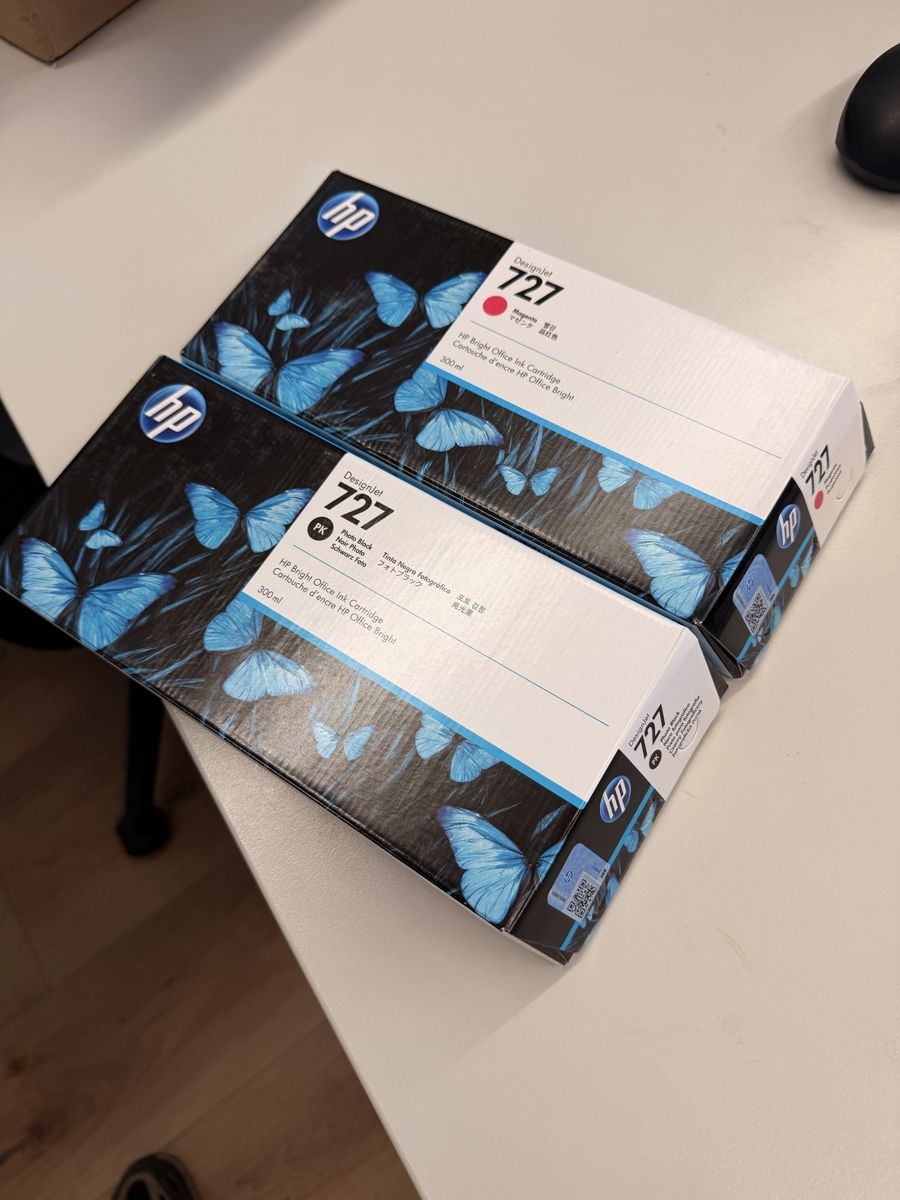 Cartucce per stampanti & toner: HP 727 Druckerpatronen – Nuovo (secondo la descrizione) da Landschlacht venduto da Philipp_01