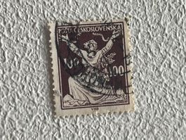 Ceskoslovensko Briefmarke