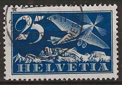 Tutti i francobolli: PA005 - Pro Aero F5 obl. – Usato da Trélex venduto da Phil_Albert