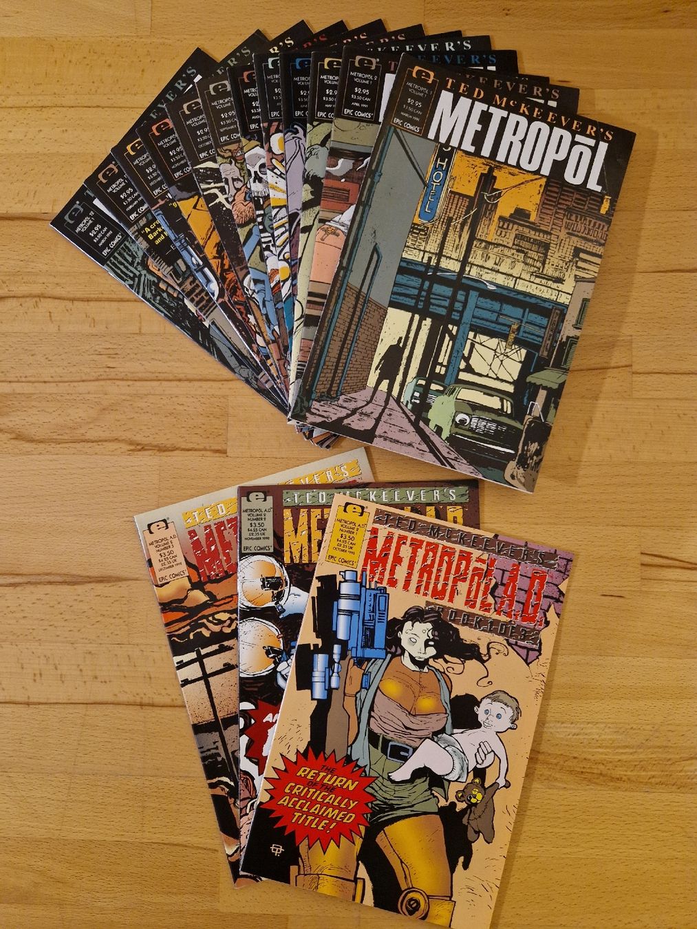 Comics: Ted McKeever's Metropol (vol.1 & vol.2) – Gebraucht aus Biel/Bienne von collector_comics