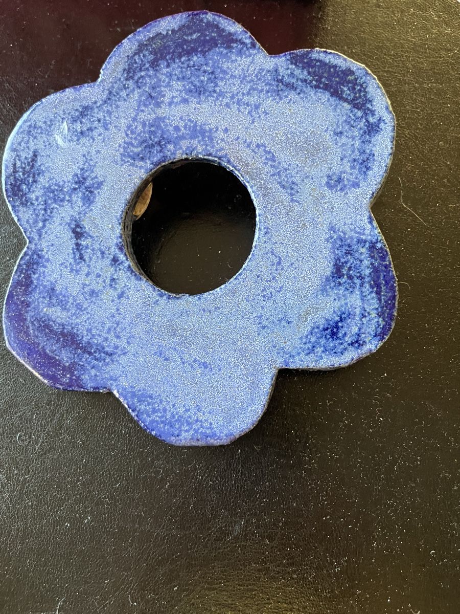 Tutte le decorazioni: Garten Deko blaue Blume handgefertigt – Usato da Benken SG venduto da wingwinj