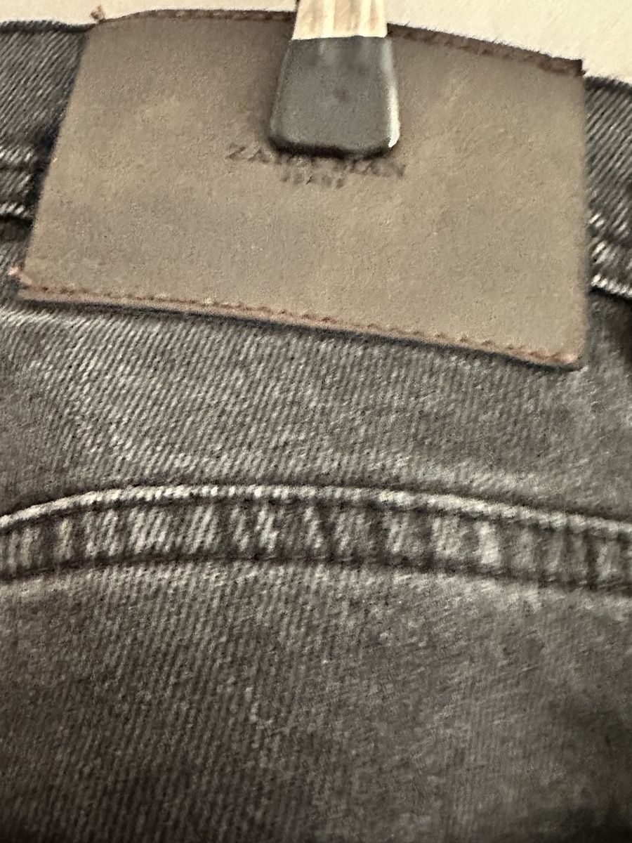 Zara Jeans: Zara Hose im Jeansstil, Schwarz – Usato da Mont-sur-Lausanne venduto da jolieresale 6