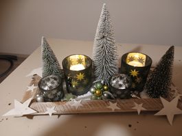 Weihnachtstischdekoration