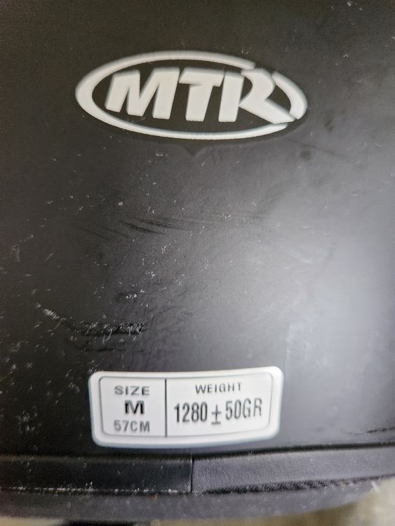 Motorradhelm Gr. M 2