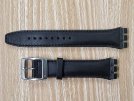 Swatch Uhrenband Leder, neu, 19mm, Original