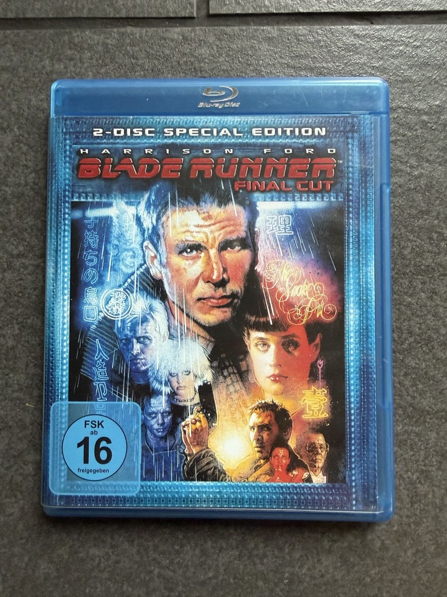 Alle DVDs: Blade Runner Final Cut 2-Disc Blu-ray Special Edition – Gebraucht aus Zürich von cENS0R
