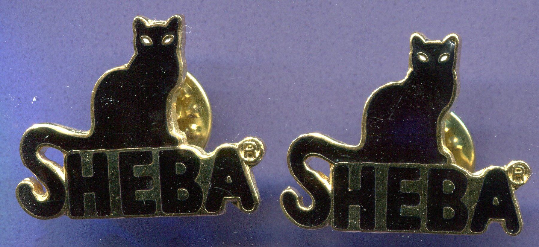 Plaquettes & Badges: 2 Pins  SHEBA  Katzenfutter – D'occasion à Winterthur par Sammleroase