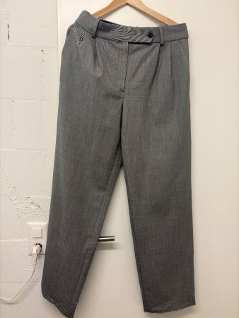 Gerade geschnittene Stoffhose grau, M. Dutti, Gr. 38