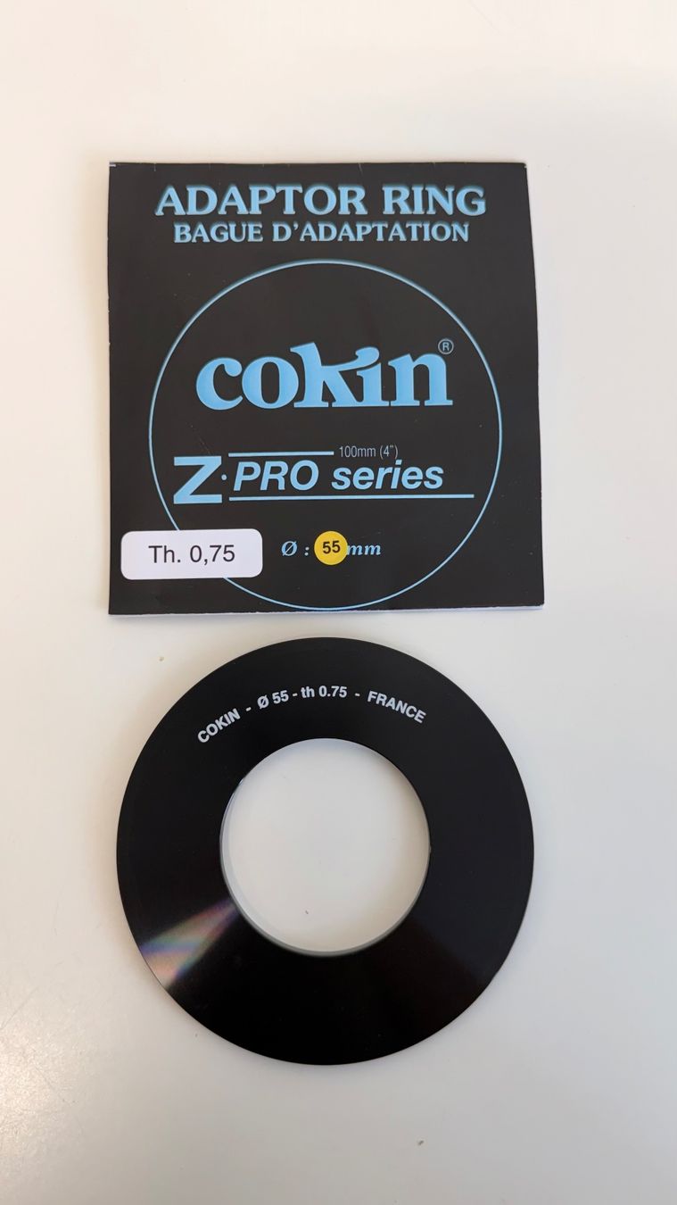Cokin Filtri: Cokin Z-Pro Serie Filterhalter mit Adapterring 55mm – Usato da Frick venduto da itt_rf2m 2