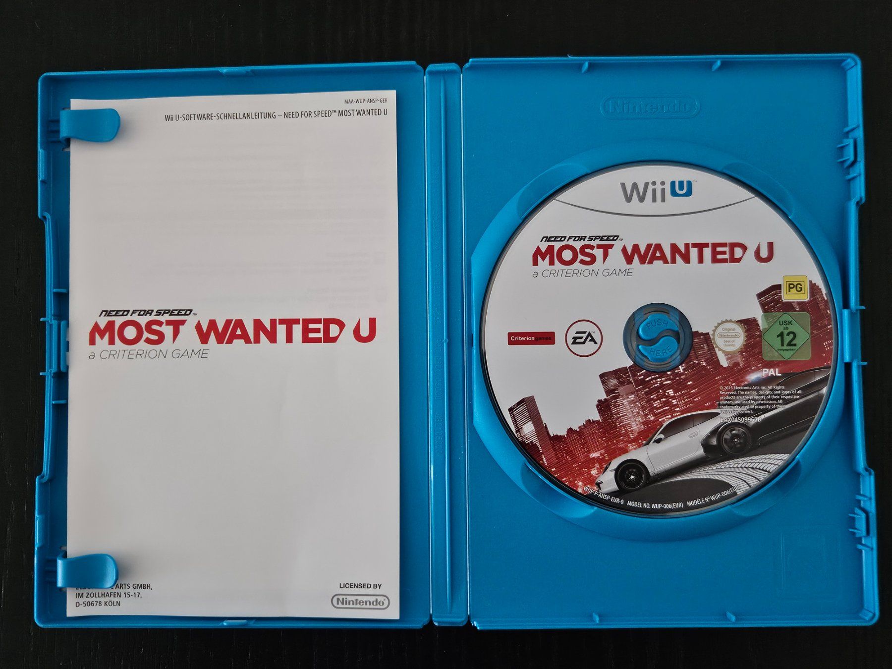 Nintendo Spiele: Need for Speed Most Wanted U (Wii U) – Gebraucht aus Zürich von sodamnme 1