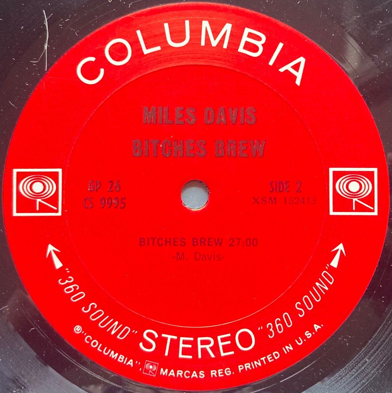 Vinyles: MILES DAVIS - BITCHES BREW – D'occasion à Poliez-Pittet par Newtown-Records 3