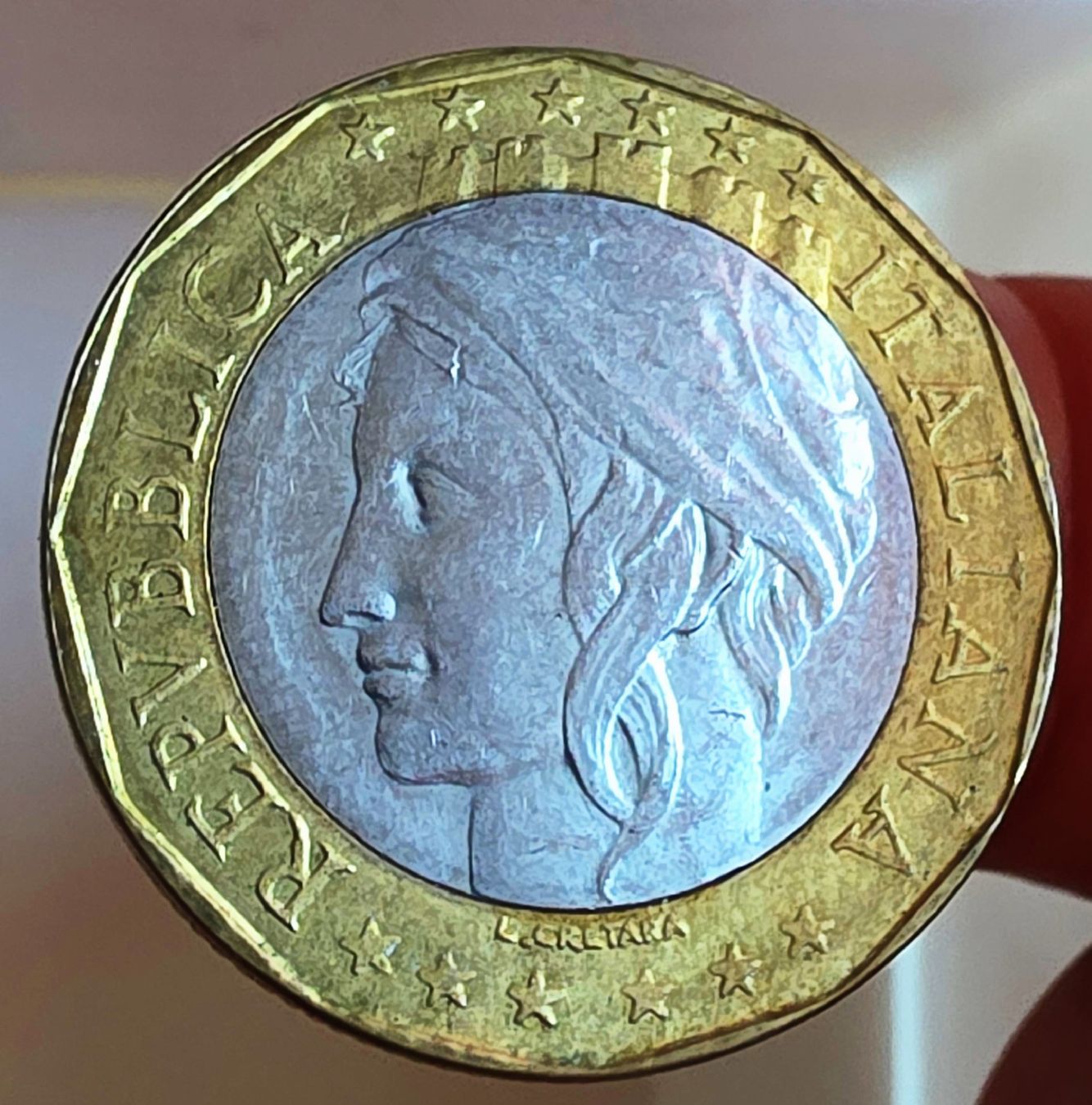Alle Münzen: ITALIEN 1000 LIRE 1997 – Gebraucht aus Winterthur von Creso70 1