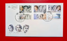 ISRAEL SARAH AARONSOHN LEA GOLDBERG RAHEL BLUWSTEIN FDC 1991