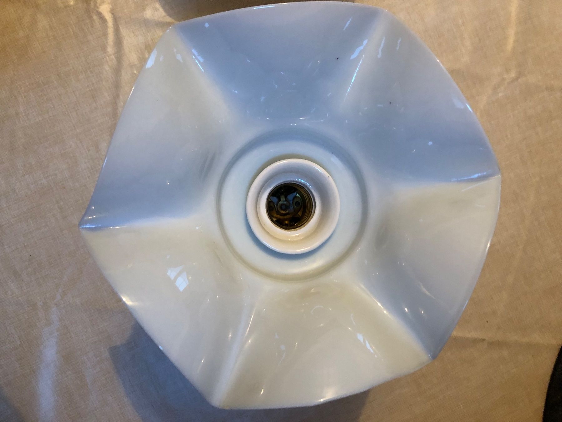 Lampadari & plafoniere: Lampe mit Sockel, 2 gleiche, antik – Usato da Niederurnen venduto da Guste 1