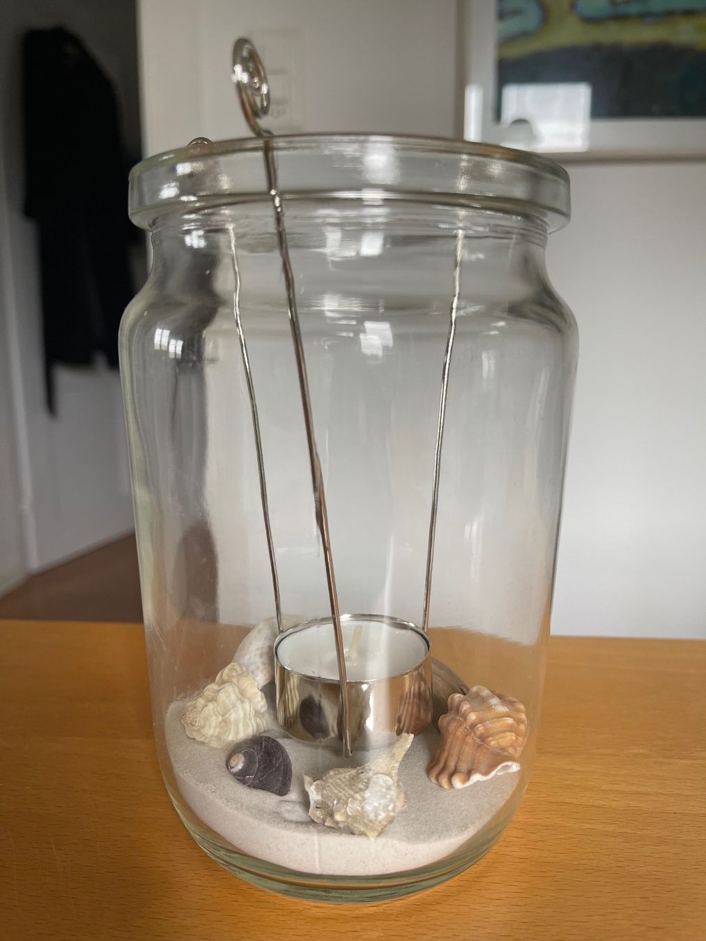 Contenitori & Simili: Meer-Sehnsuchts -Windlicht: Einmachglas mit Unikat-Deko – Usato da Winterthur venduto da 1956ingi 5