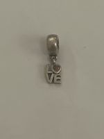 Pandora Charm LOVE Herz 2.47g Silber neuwertig!