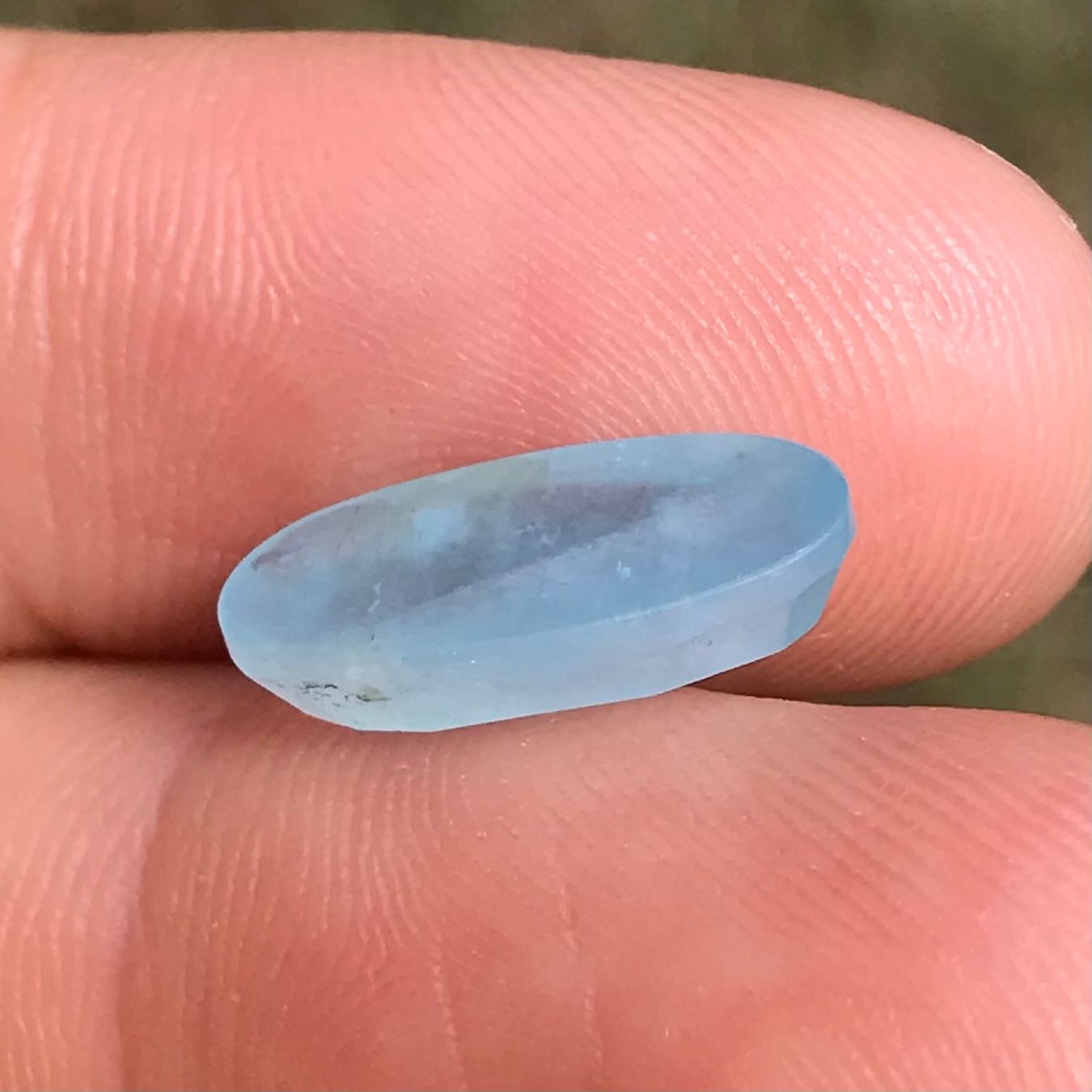 Pietre preziose: Aquamarin Cabochon, Rosenschliff, 4.5 Karat – Nuovo (secondo la descrizione) da Biel venduto da djvalbnc 5