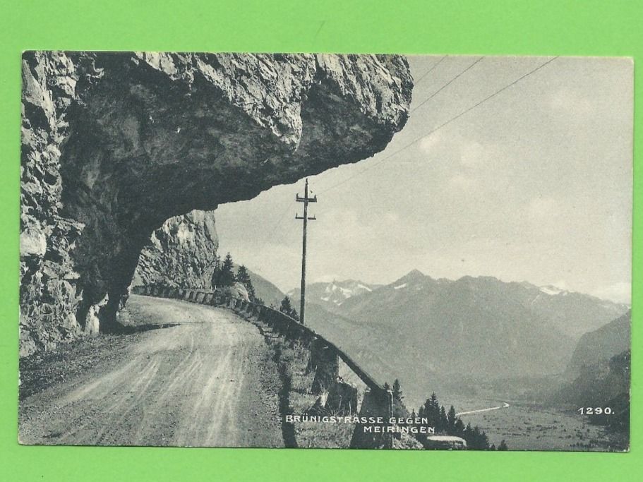 Cartoline postali: Brünigstrasse gegen Meiringen – Usato da Zürich venduto da t24_de