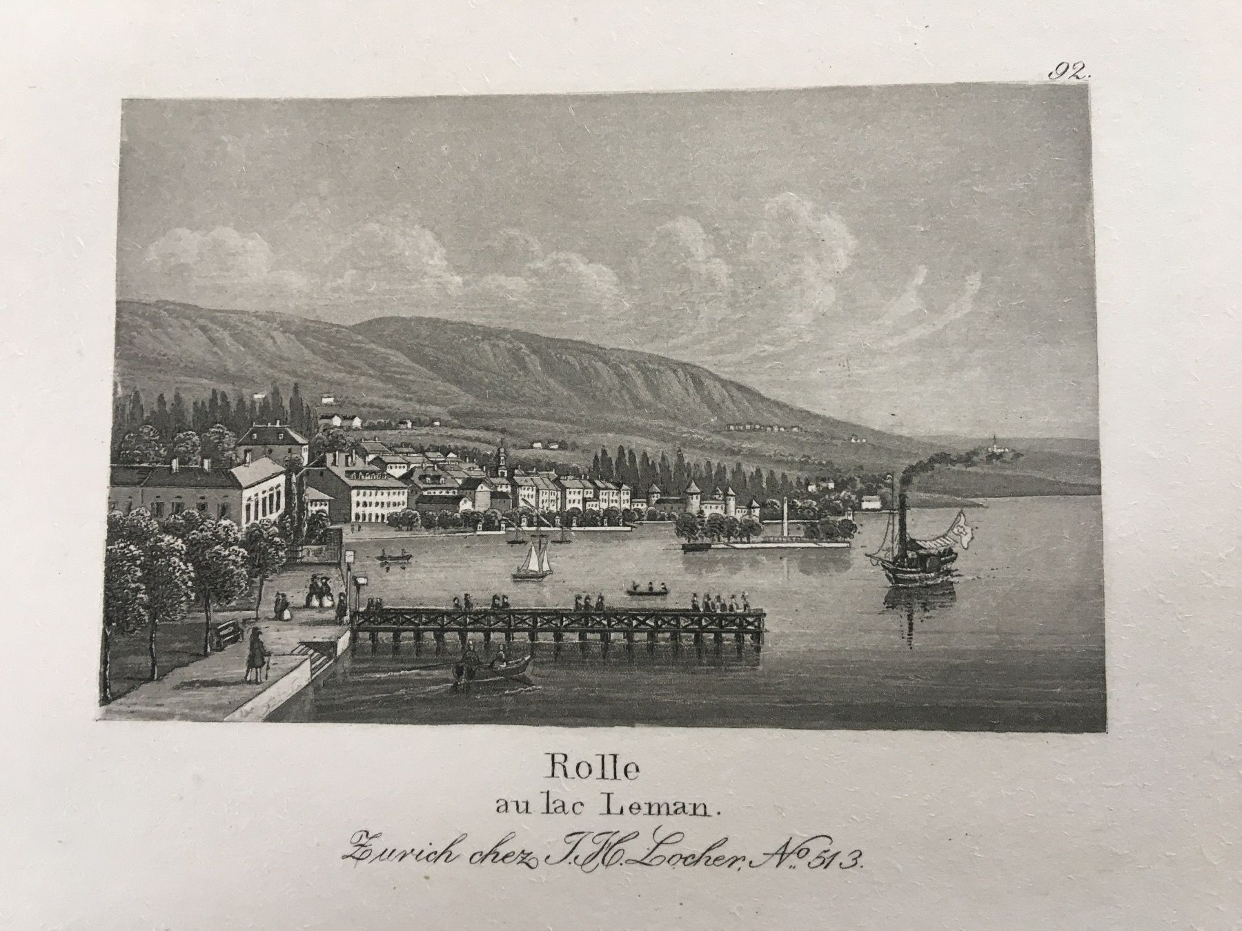 Gravures: ROLLE – D'occasion à Bevaix par bohrap