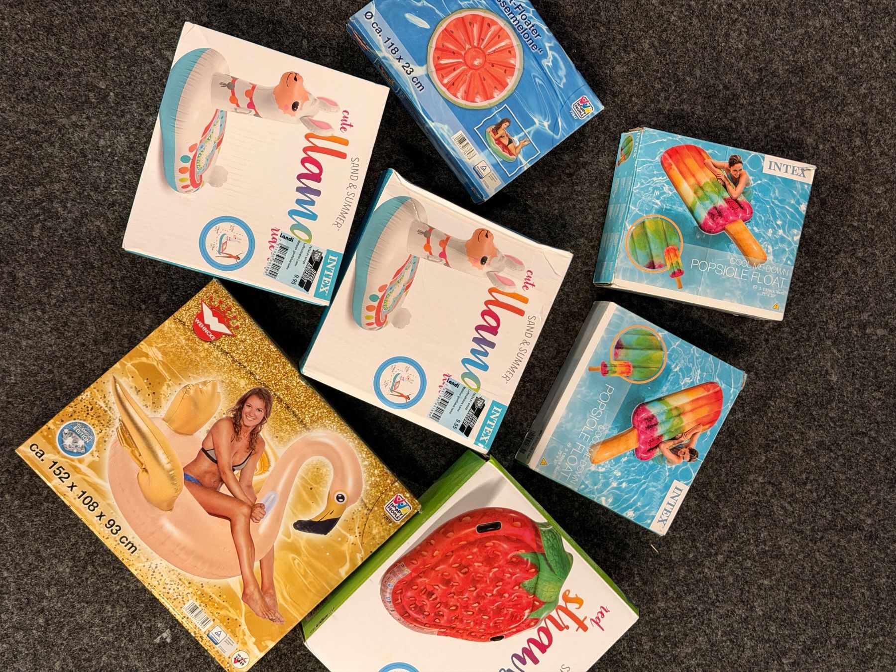 Intex Piscine: Aufblasbare Pool Deko - Intex - Total 7 Stück – Nuovo e nell'imballaggio originale da Küsnacht ZH venduto da Icon21