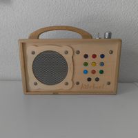 original Hörbert Musikbox aus Holz