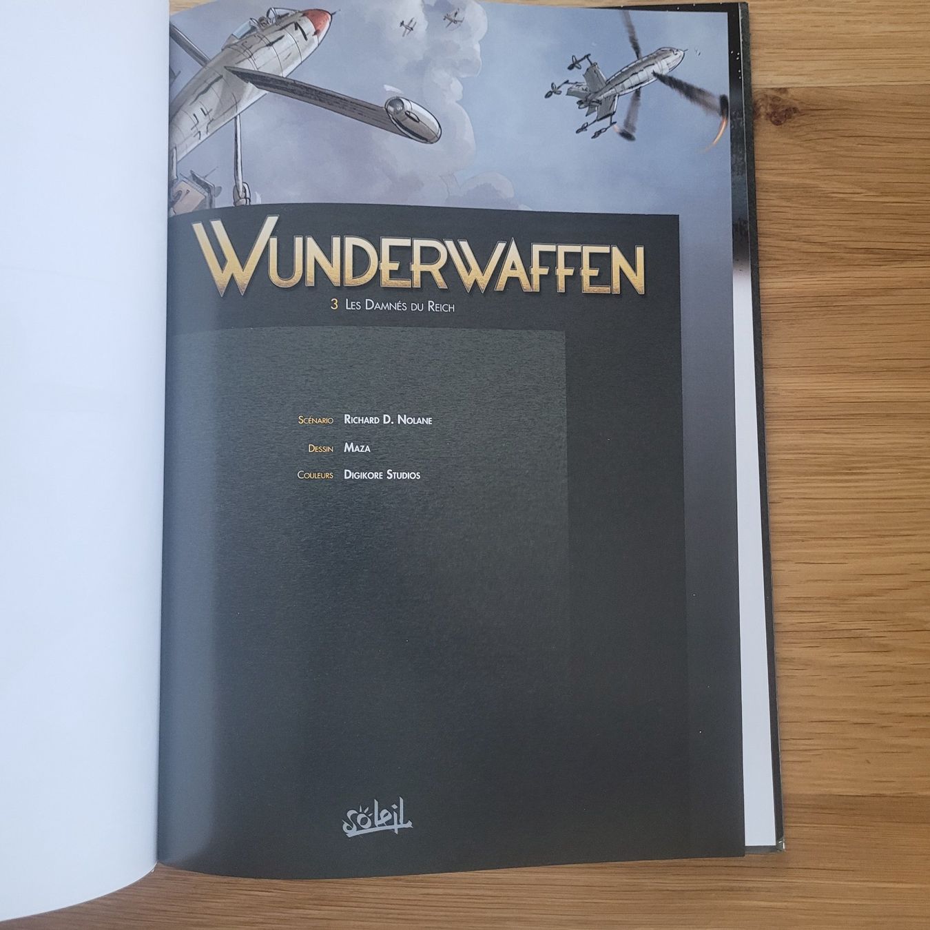 Fumetti: BD EO Wunderwaffen 3. Les Damnés du Reich – Usato da Biel/Bienne venduto da Destockweb 1