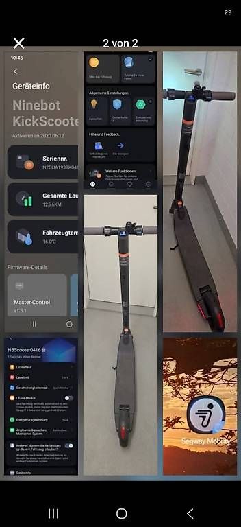 Scooter: Ninebot ES2L E-Scooter 20km/h – Usato da Uster venduto da car_vgr8 1