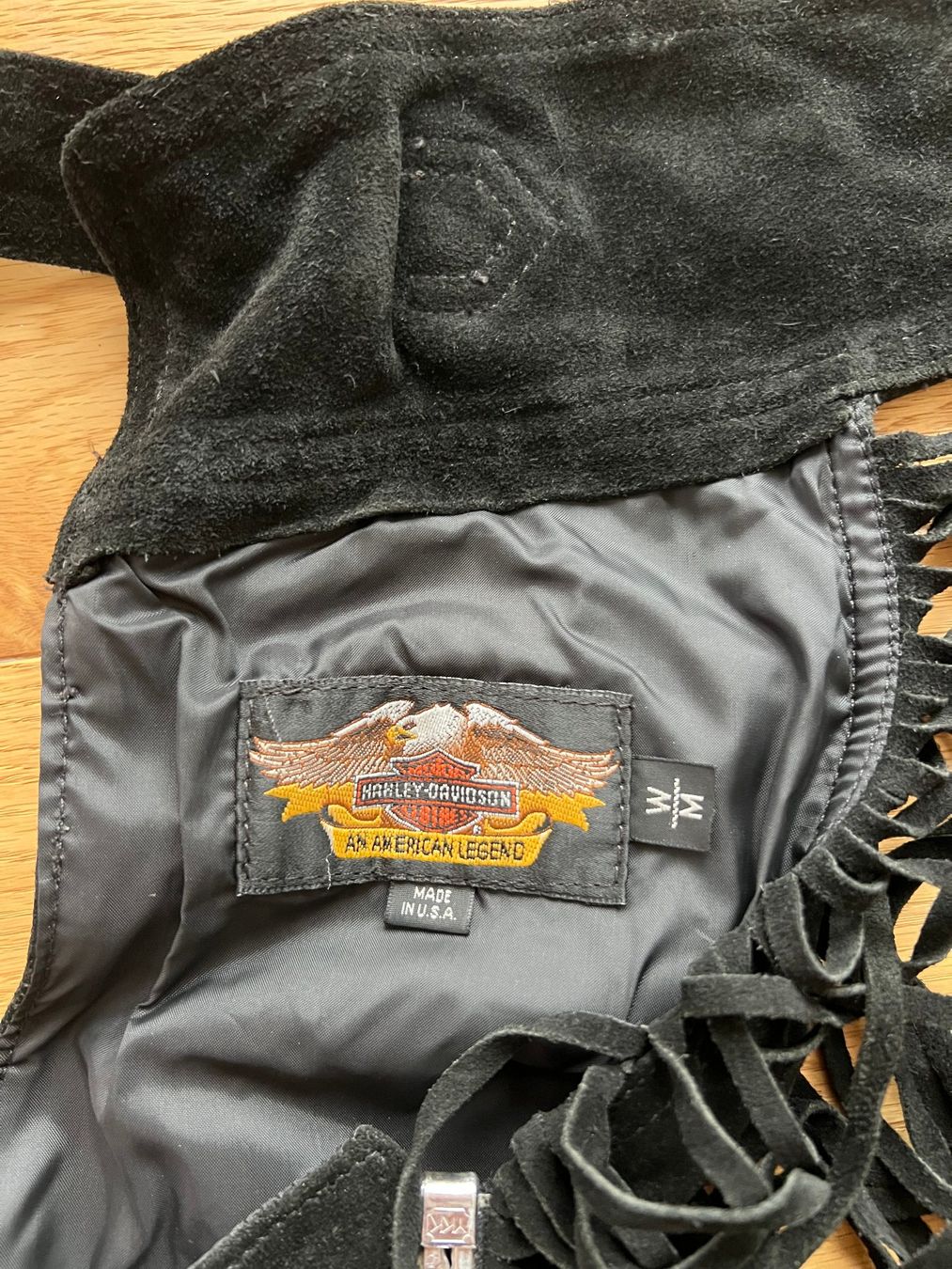 Harley-Davidson Hosen: Harley Davidson Lederchaps mit Fransen – Gebraucht aus Boppelsen von jas_2mbm 2