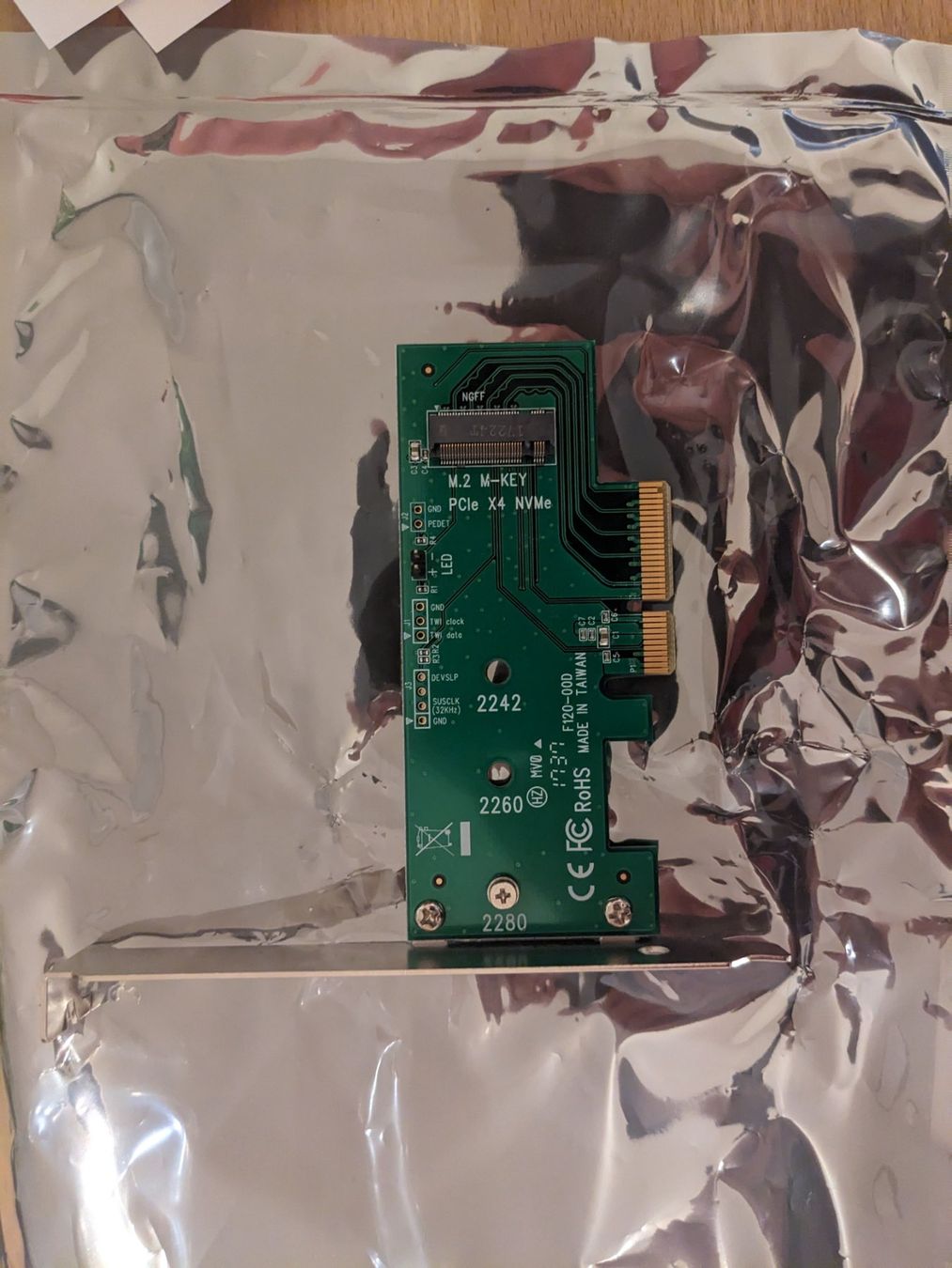 PC: M.2 Delock PCI Express Karte – Usato da Rotkreuz venduto da xandras 4
